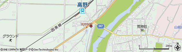 岡山県津山市高野本郷2098周辺の地図