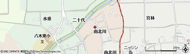 京都府南丹市八木町屋賀北川周辺の地図