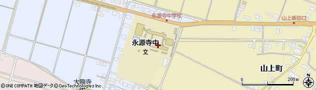 東近江市立永源寺中学校周辺の地図