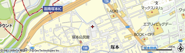 プレイステーションタムラ函南本店周辺の地図