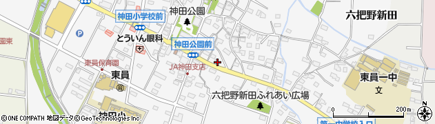 三十三銀行東員支店 ＡＴＭ周辺の地図