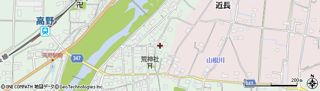 岡山県津山市高野本郷2887周辺の地図