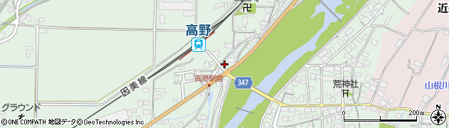 岡山県津山市高野本郷1881周辺の地図