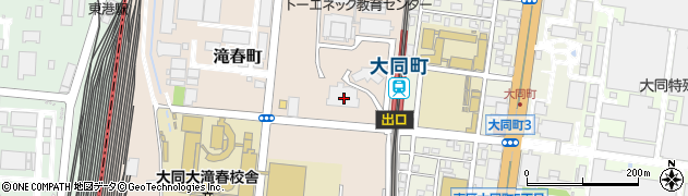 鯱バス株式会社　営業部感謝企画ツアーセンター周辺の地図