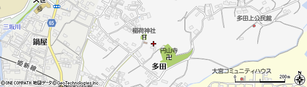 岡山県真庭市多田462周辺の地図