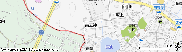 愛知県東郷町（愛知郡）春木（南天神）周辺の地図
