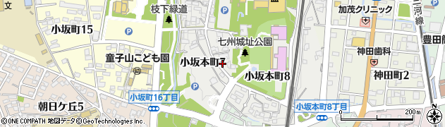 愛知県豊田市小坂本町7丁目78周辺の地図