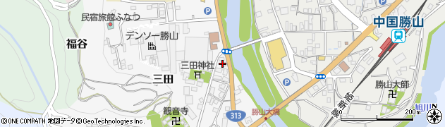 福井治療院周辺の地図