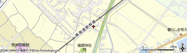 滋賀県野洲市上屋1432周辺の地図