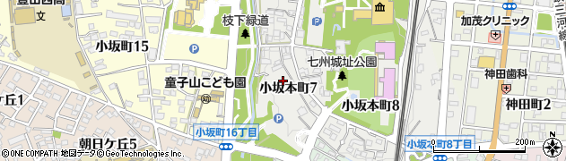 愛知県豊田市小坂本町7丁目56周辺の地図