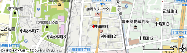 名鉄バス株式会社　豊田営業所周辺の地図