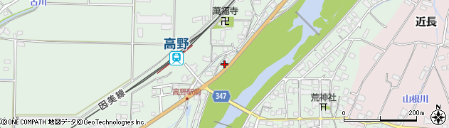 岡山県津山市高野本郷2090周辺の地図