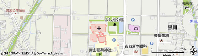 兵庫医科大学ささやま医療センター周辺の地図