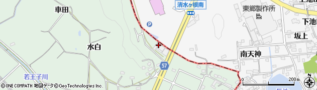 愛知県豊明市沓掛町切山2周辺の地図