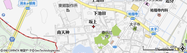 愛知県東郷町（愛知郡）春木（坂上）周辺の地図