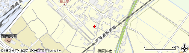 滋賀県野洲市上屋1404周辺の地図