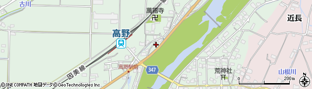 岡山県津山市高野本郷2088周辺の地図