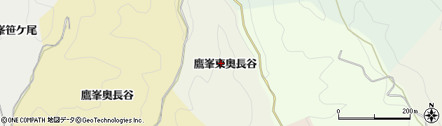 京都府京都市北区鷹峯東奥長谷周辺の地図
