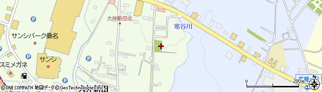 三重県桑名市大仲新田周辺の地図