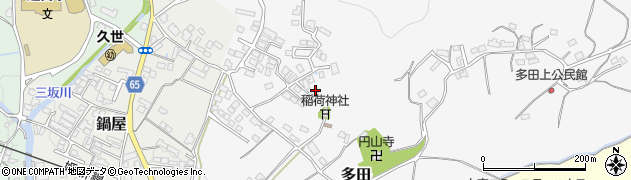 岡山県真庭市多田471周辺の地図