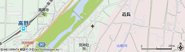 岡山県津山市高野本郷2893周辺の地図
