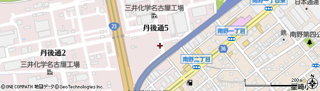 山九株式会社名古屋支店周辺の地図