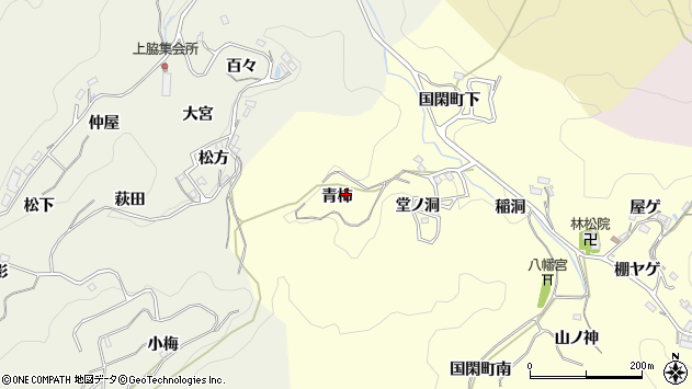 〒444-2334 愛知県豊田市国閑町の地図