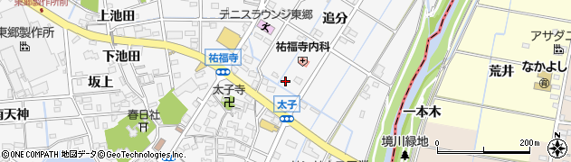 愛知県愛知郡東郷町春木追分148周辺の地図