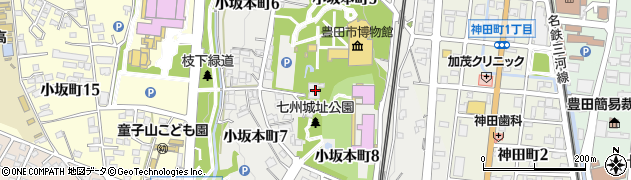 愛知県豊田市小坂本町8丁目20周辺の地図