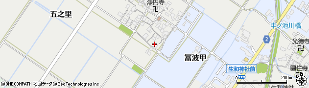 滋賀県野洲市五之里102周辺の地図