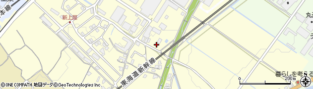 滋賀県野洲市上屋137周辺の地図