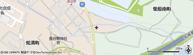 滋賀県東近江市蛇溝町1118周辺の地図