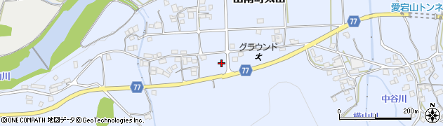 兵庫県丹波市山南町太田周辺の地図