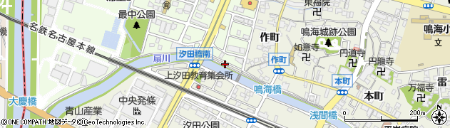 愛知県名古屋市緑区鳴海町最中堤塘周辺の地図