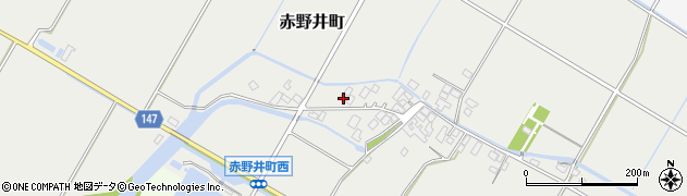滋賀県守山市赤野井町1133周辺の地図