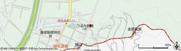 静岡県田方郡函南町畑毛264周辺の地図
