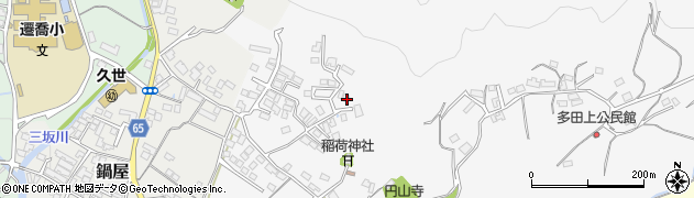 岡山県真庭市多田396周辺の地図
