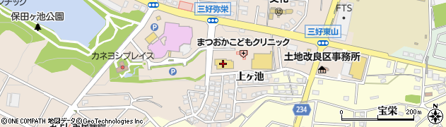 Ｖ・ｄｒｕｇ　三好中央店周辺の地図