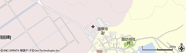 滋賀県東近江市上羽田町1120周辺の地図
