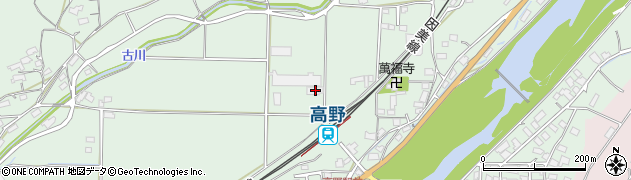 岡山県津山市高野本郷1910周辺の地図