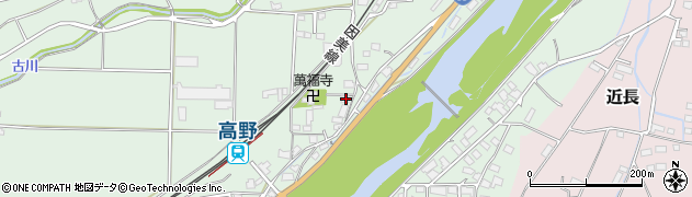 岡山県津山市高野本郷1942周辺の地図