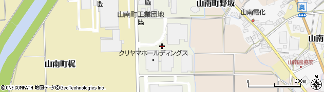 兵庫県丹波市山南町きらら通周辺の地図