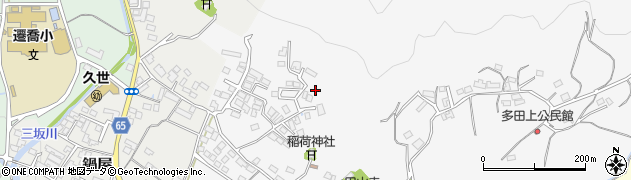 岡山県真庭市多田407周辺の地図
