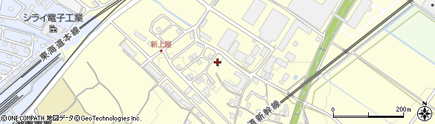 滋賀県野洲市上屋1385周辺の地図