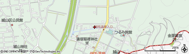 静岡県田方郡函南町畑毛221周辺の地図