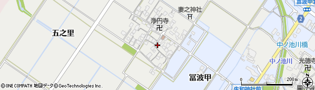 滋賀県野洲市五之里82周辺の地図