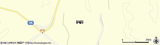 島根県邑智郡美郷町枦谷周辺の地図