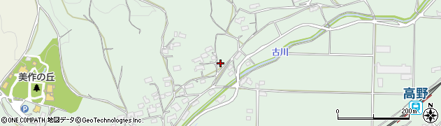 岡山県津山市高野本郷425周辺の地図
