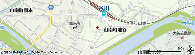 兵庫県丹波市山南町池谷106周辺の地図