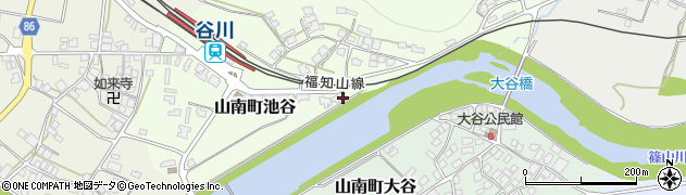 兵庫県丹波市山南町池谷9周辺の地図